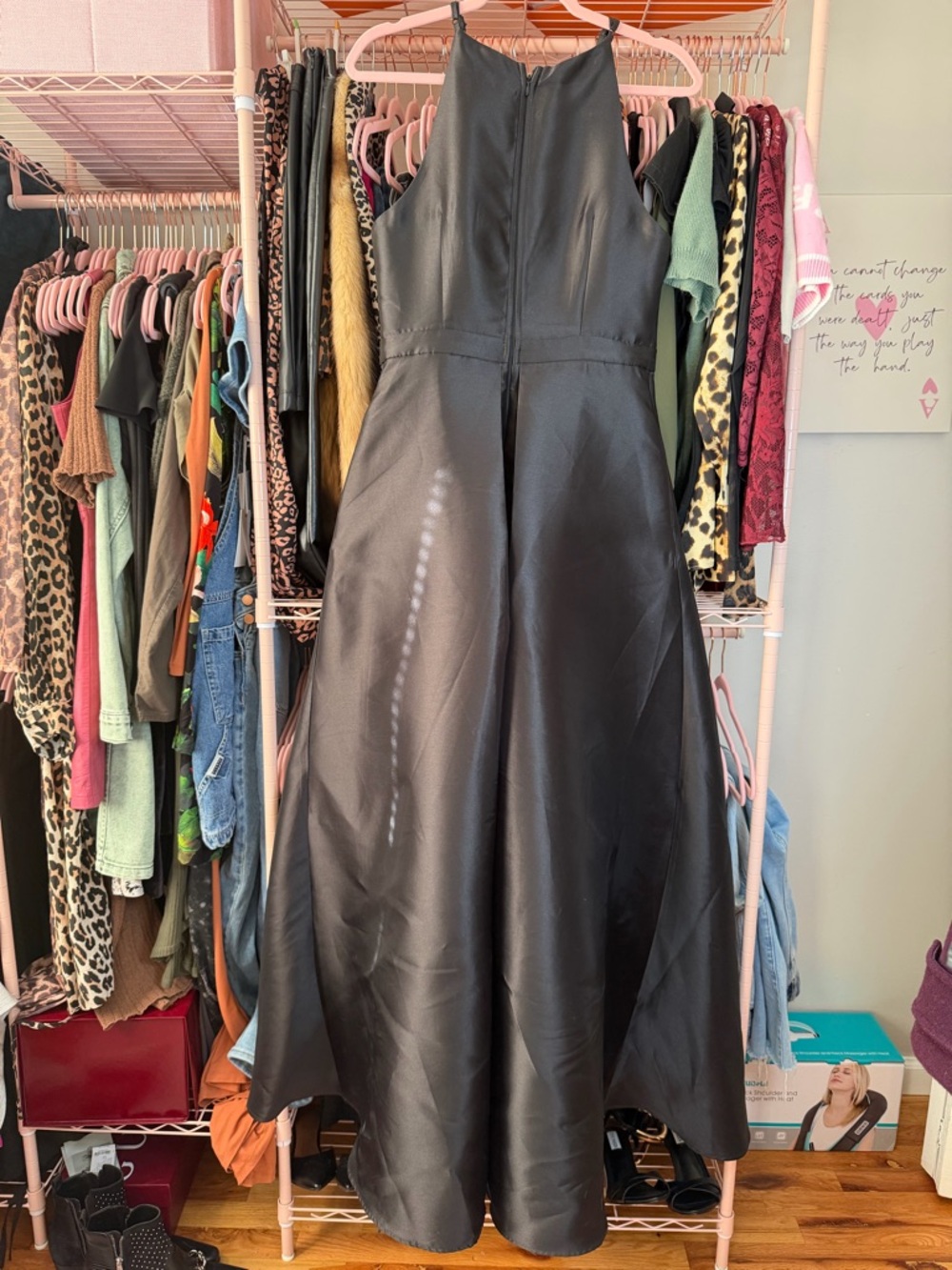 Lulus Broadway Show Black High-Low Gown | $70 MSRP - Picture 6 of 6